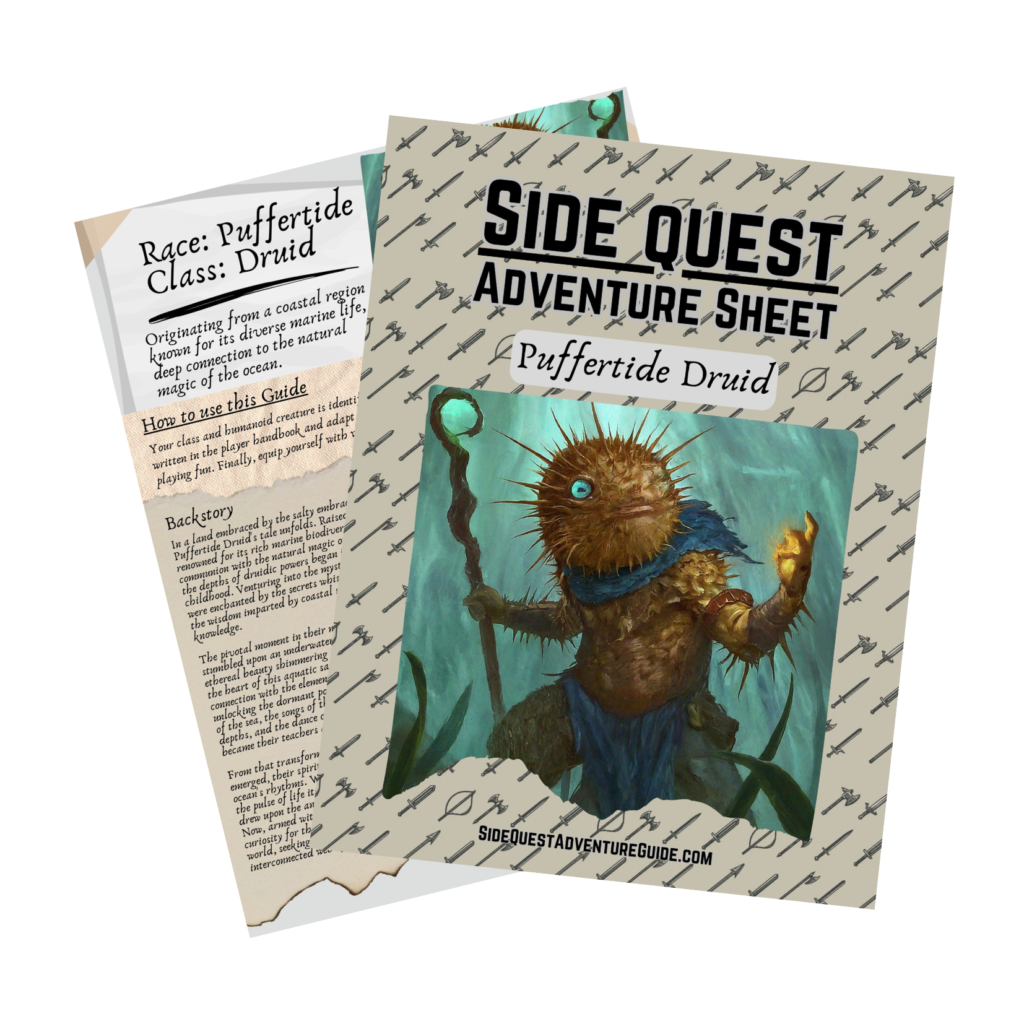 Adventure Sheets