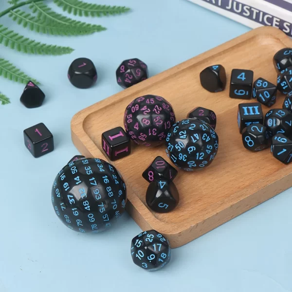 Full D3-D100 15Pcs Dice Kit - Image 3